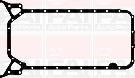 FAI AutoParts SG766 - Прокладка, масляна ванна autocars.com.ua