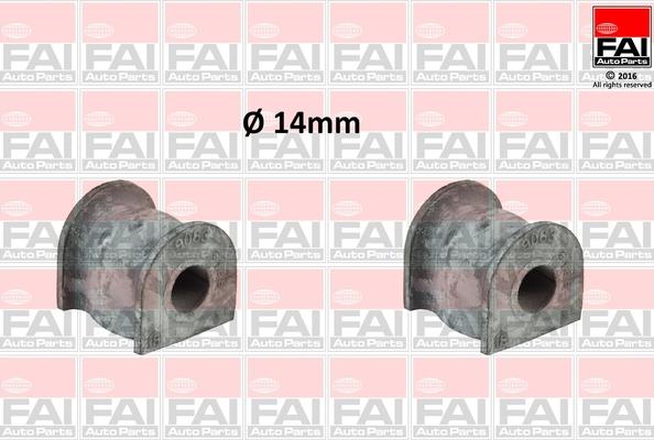 FAI AutoParts SS6332K - Втулка, стабілізатор autocars.com.ua