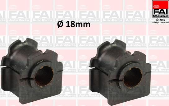 FAI AutoParts SS8229K - Втулка, стабілізатор autocars.com.ua