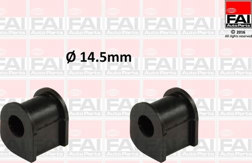 FAI AutoParts SS8767K - Втулка, стабілізатор autocars.com.ua