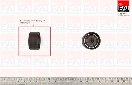 FAI AutoParts T9519 - Направляющий ролик, зубчатый ремень avtokuzovplus.com.ua