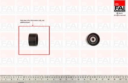 FAI AutoParts T9775 - Направляющий ролик, зубчатый ремень avtokuzovplus.com.ua