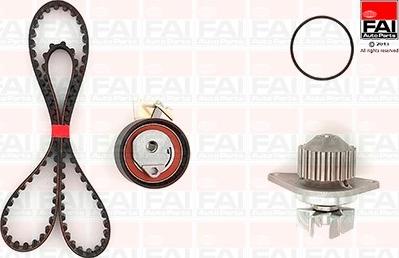 FAI AutoParts TBK144-6344 - Водяний насос + комплект зубчатого ременя autocars.com.ua