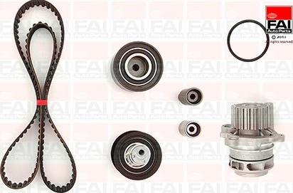 FAI AutoParts TBK146-6129 - Водяной насос + комплект зубчатого ремня avtokuzovplus.com.ua