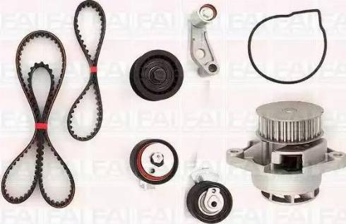 FAI AutoParts TBK160-6210 - Водяной насос + комплект зубчатого ремня autodnr.net