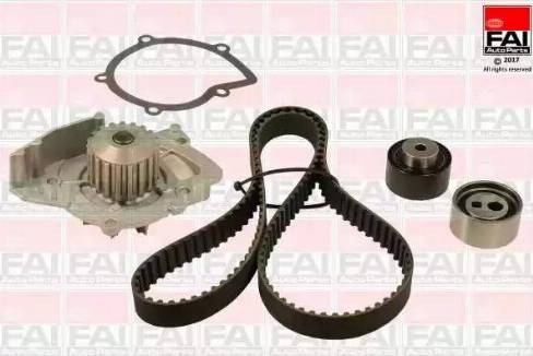 FAI AutoParts TBK186-6310 - Водяной насос + комплект зубчатого ремня autodnr.net