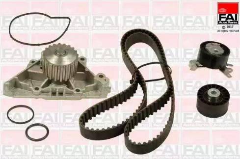 FAI AutoParts TBK255-6440 - Водяний насос + комплект зубчатого ременя autocars.com.ua