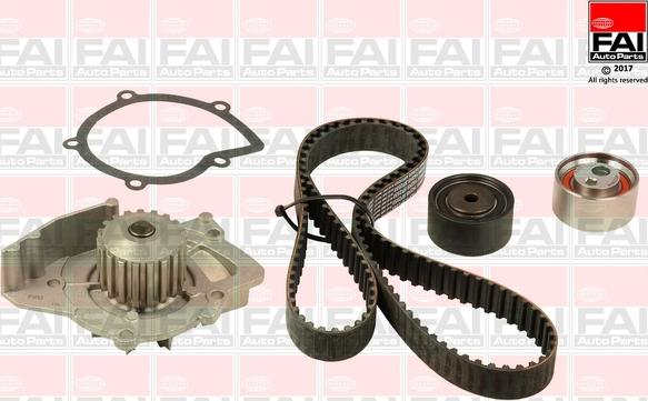 FAI AutoParts TBK480-6310 - Водяний насос + комплект зубчатого ременя autocars.com.ua