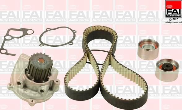 FAI AutoParts TBK506-6488 - Водяной насос + комплект зубчатого ремня avtokuzovplus.com.ua