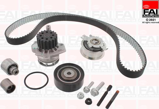 FAI AutoParts TBK539-6513 - Водяной насос + комплект зубчатого ремня autodnr.net