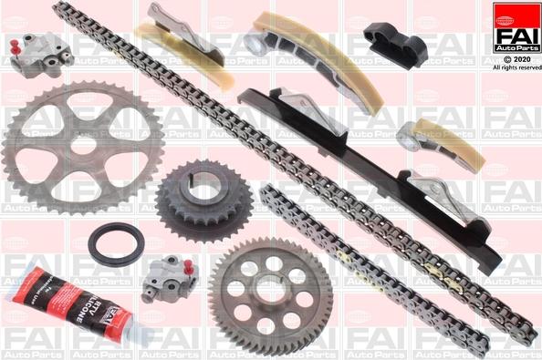 FAI AutoParts TCK162C - Комплект цепи привода распредвала autodnr.net