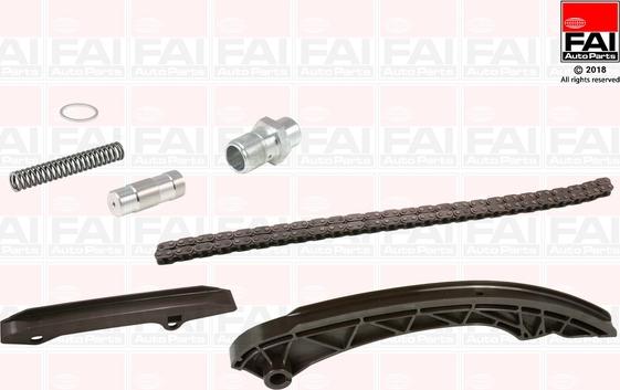 FAI AutoParts TCK170NG - Комплект ланцюга приводу распредвала autocars.com.ua