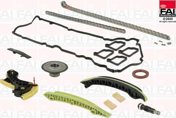 FAI AutoParts TCK230 - Комплект ланцюга приводу распредвала autocars.com.ua