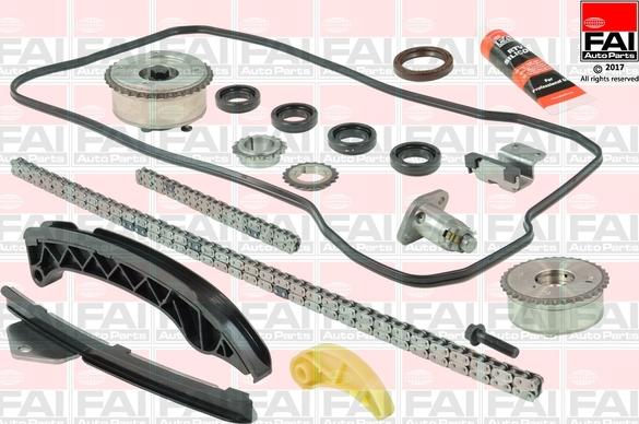 FAI AutoParts TCK290VVT - Комплект ланцюга приводу распредвала autocars.com.ua