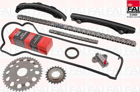 FAI AutoParts TCK449 - Комплект цепи привода распредвала avtokuzovplus.com.ua