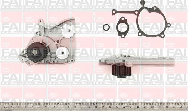 FAI AutoParts WP2413 - Водяний насос autocars.com.ua