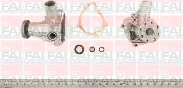 FAI AutoParts WP2928 - Водяний насос autocars.com.ua