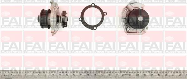 FAI AutoParts WP3141 - Водяний насос autocars.com.ua