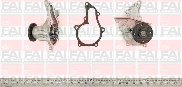 FAI AutoParts WP6089 - Водяний насос autocars.com.ua