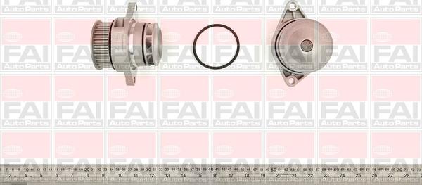 FAI AutoParts WP6101 - Водяний насос autocars.com.ua