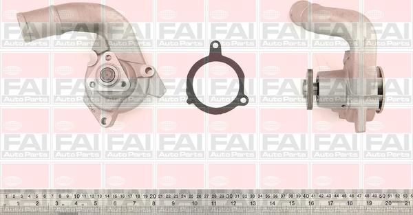 FAI AutoParts WP6111 - Водяний насос autocars.com.ua