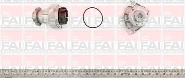 FAI AutoParts WP6141 - Водяний насос autocars.com.ua