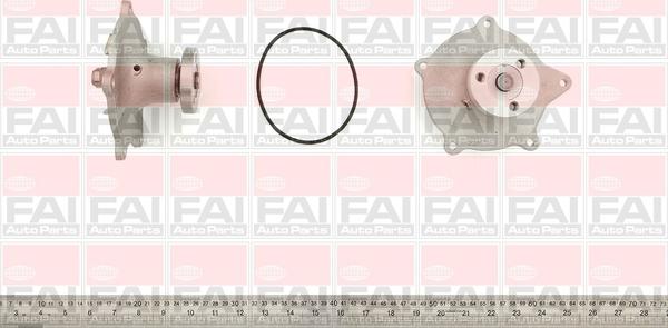 FAI AutoParts WP6163 - Водяной насос avtokuzovplus.com.ua