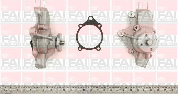 FAI AutoParts WP6164 - Водяний насос autocars.com.ua