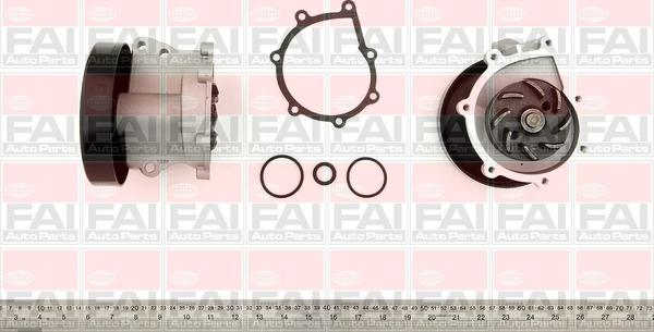 FAI AutoParts WP6209 - Водяний насос autocars.com.ua