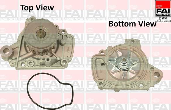 FAI AutoParts WP6270 - Водяний насос autocars.com.ua