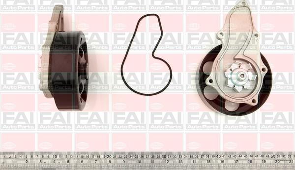 FAI AutoParts WP6271 - Водяний насос autocars.com.ua