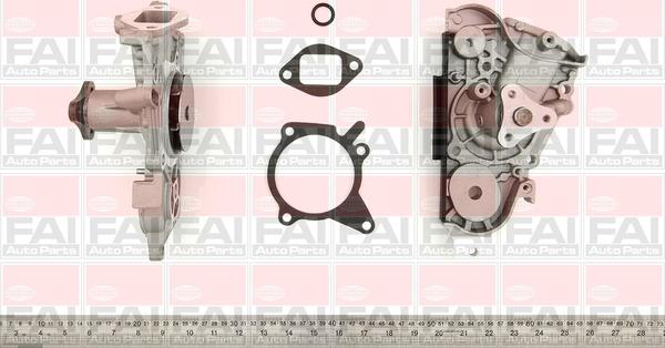 FAI AutoParts WP6302 - Водяний насос autocars.com.ua