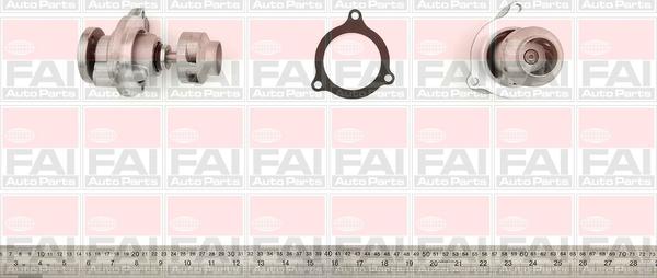 FAI AutoParts WP6407 - Водяной насос avtokuzovplus.com.ua