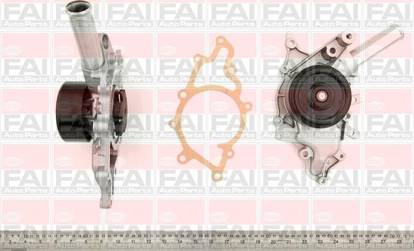 FAI AutoParts WP6410 - Водяний насос autocars.com.ua