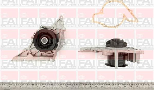 FAI AutoParts WP6411 - Водяний насос autocars.com.ua