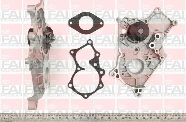 FAI AutoParts WP6413 - Водяний насос autocars.com.ua