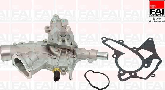 FAI AutoParts WP6422T - Водяной насос avtokuzovplus.com.ua