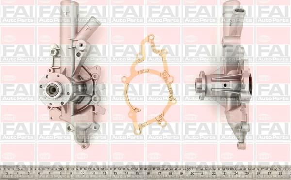 FAI AutoParts WP6434 - Водяной насос avtokuzovplus.com.ua