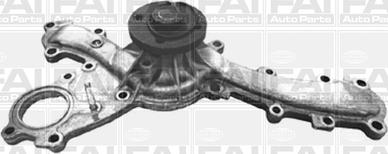 FAI AutoParts WP6543 - Водяний насос autocars.com.ua