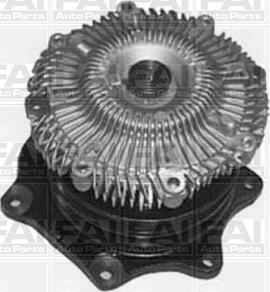 FAI AutoParts WP6544 - Водяний насос autocars.com.ua