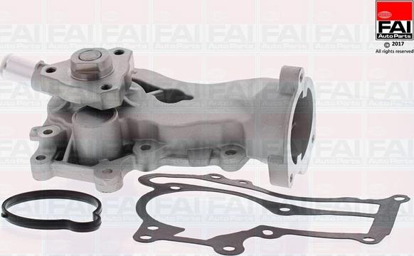 FAI AutoParts WP6555 - Водяний насос autocars.com.ua