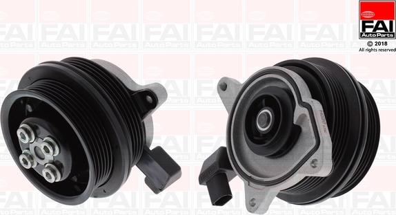 FAI AutoParts WP6558 - Водяний насос autocars.com.ua