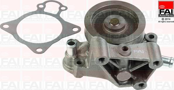 FAI AutoParts WP6601 - Водяний насос autocars.com.ua