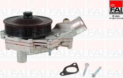 FAI AutoParts WP6614 - Водяний насос autocars.com.ua