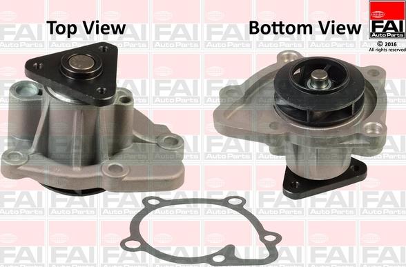 FAI AutoParts WP6629 - Водяной насос avtokuzovplus.com.ua