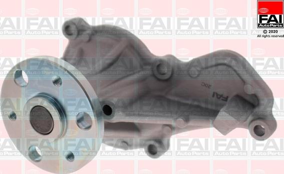 FAI AutoParts WP6677 - Водяний насос autocars.com.ua