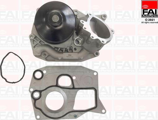 FAI AutoParts WP6704 - Водяний насос autocars.com.ua