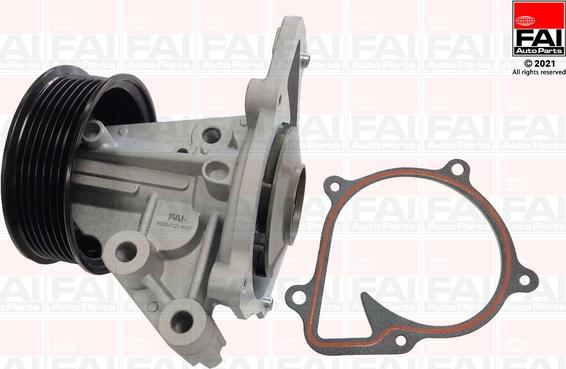 FAI AutoParts WP6707 - Водяний насос autocars.com.ua