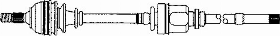 Farcom 122589 - Приводной вал autodnr.net