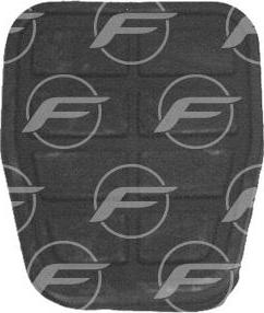 FARE 0918 - Педальні накладка, педаль гальма autocars.com.ua